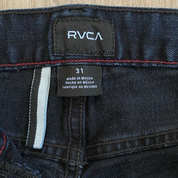 RVCA STAY STRAIGHT FIT DENIM, size 31 - Picture 6 of 9